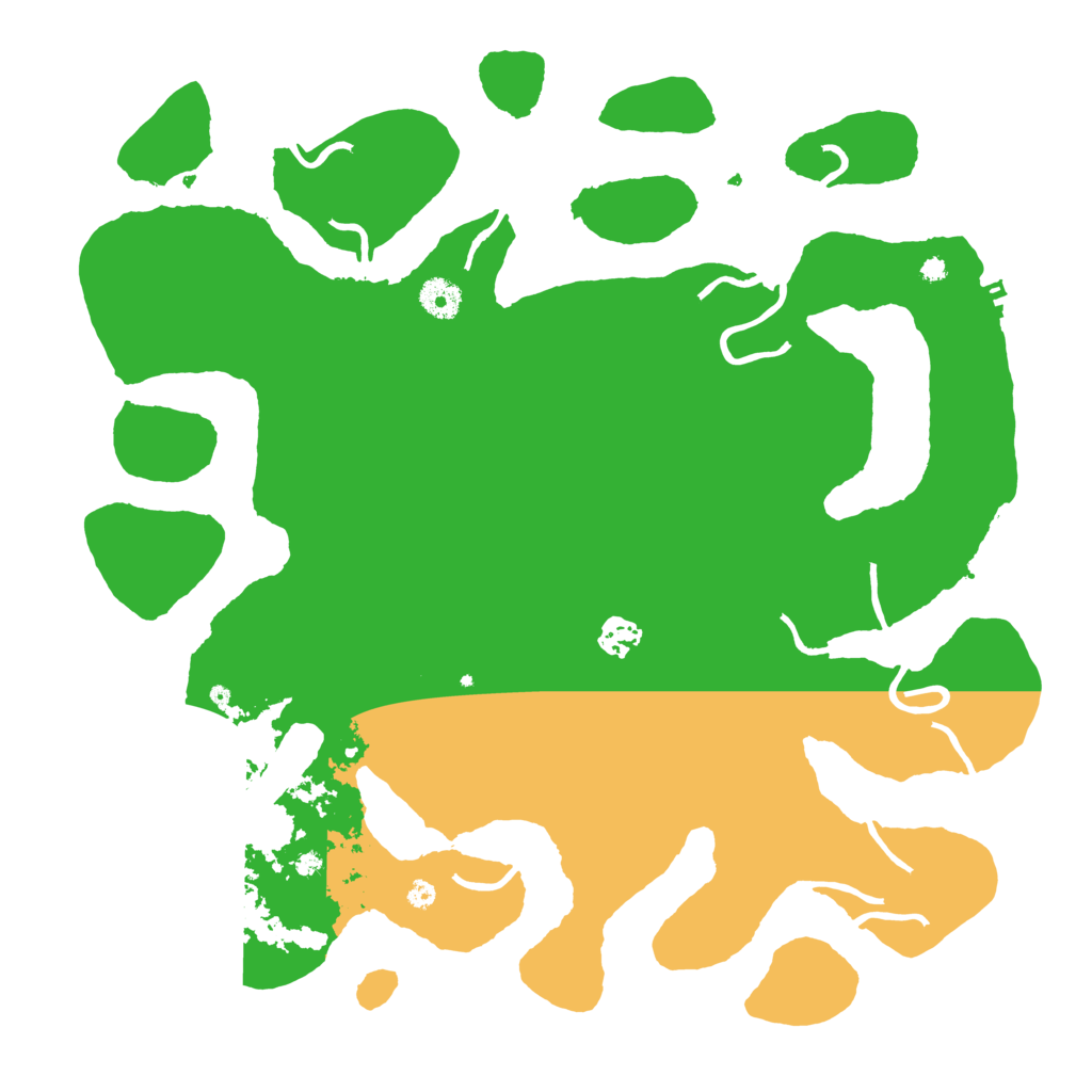 Biome Rust Map: Procedural Map, Size: 4000, Seed: 348556