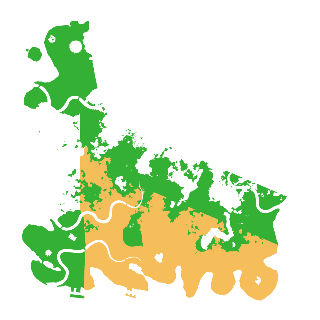 Biome Rust Map: Procedural Map, Size: 4500, Seed: 478795634