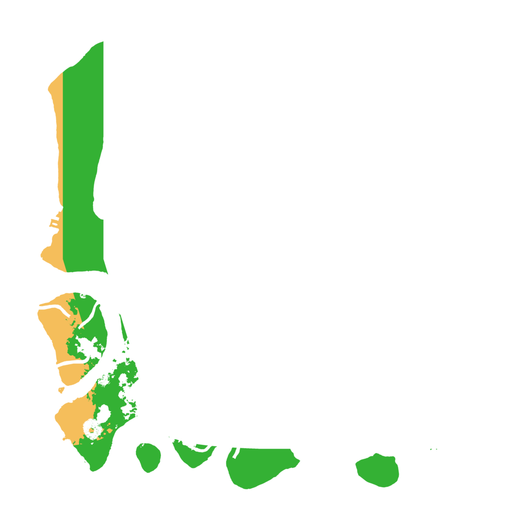 Biome Rust Map: Procedural Map, Size: 4000, Seed: 38434354
