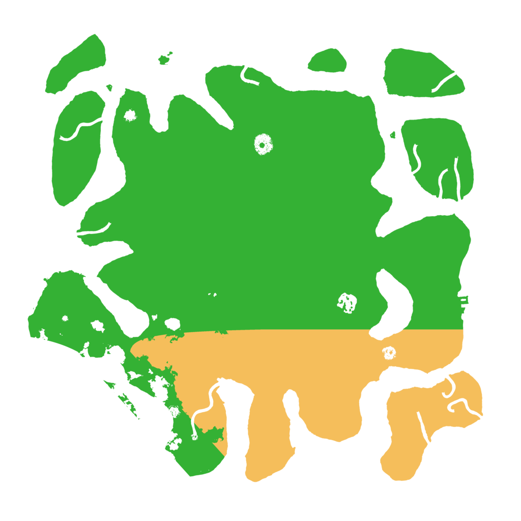 Biome Rust Map: Procedural Map, Size: 4000, Seed: 33670