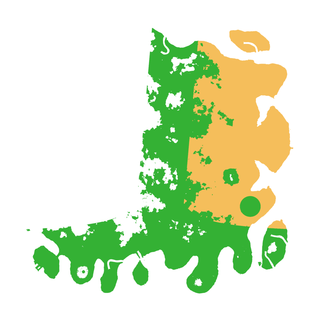 Biome Rust Map: Procedural Map, Size: 4000, Seed: 305414