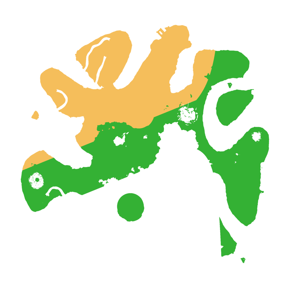 Biome Rust Map: Procedural Map, Size: 3000, Seed: 334446749