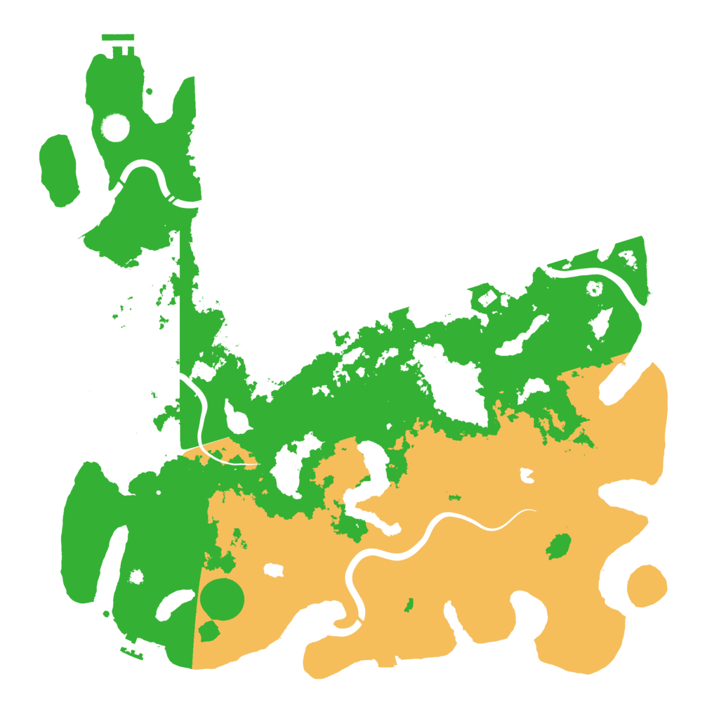 Biome Rust Map: Procedural Map, Size: 4500, Seed: 815
