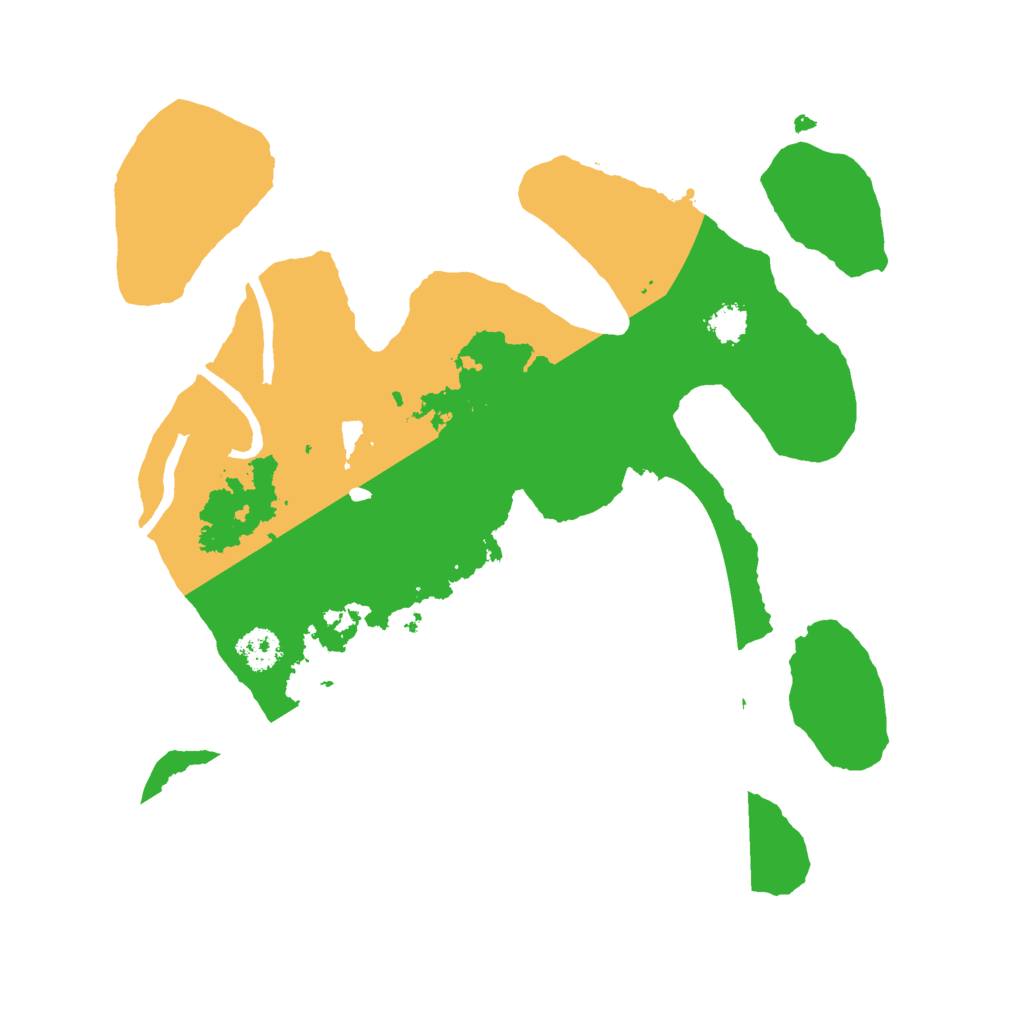 Biome Rust Map: Procedural Map, Size: 2500, Seed: 56