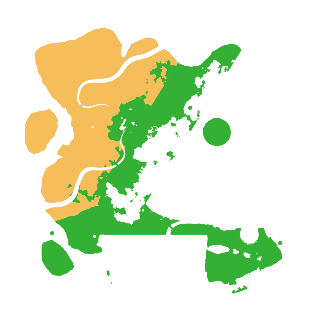 Biome Rust Map: Procedural Map, Size: 3000, Seed: 1114333264