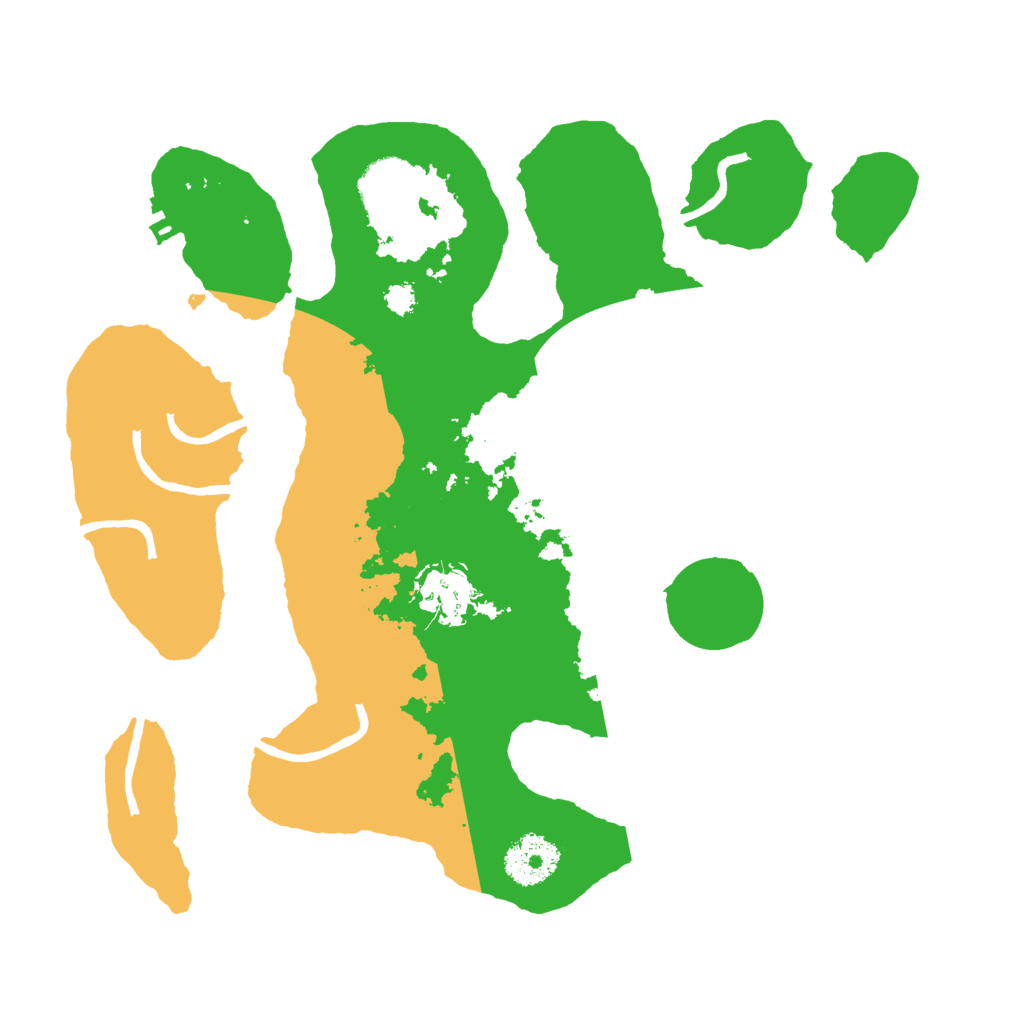 Biome Rust Map: Procedural Map, Size: 3000, Seed: 340800