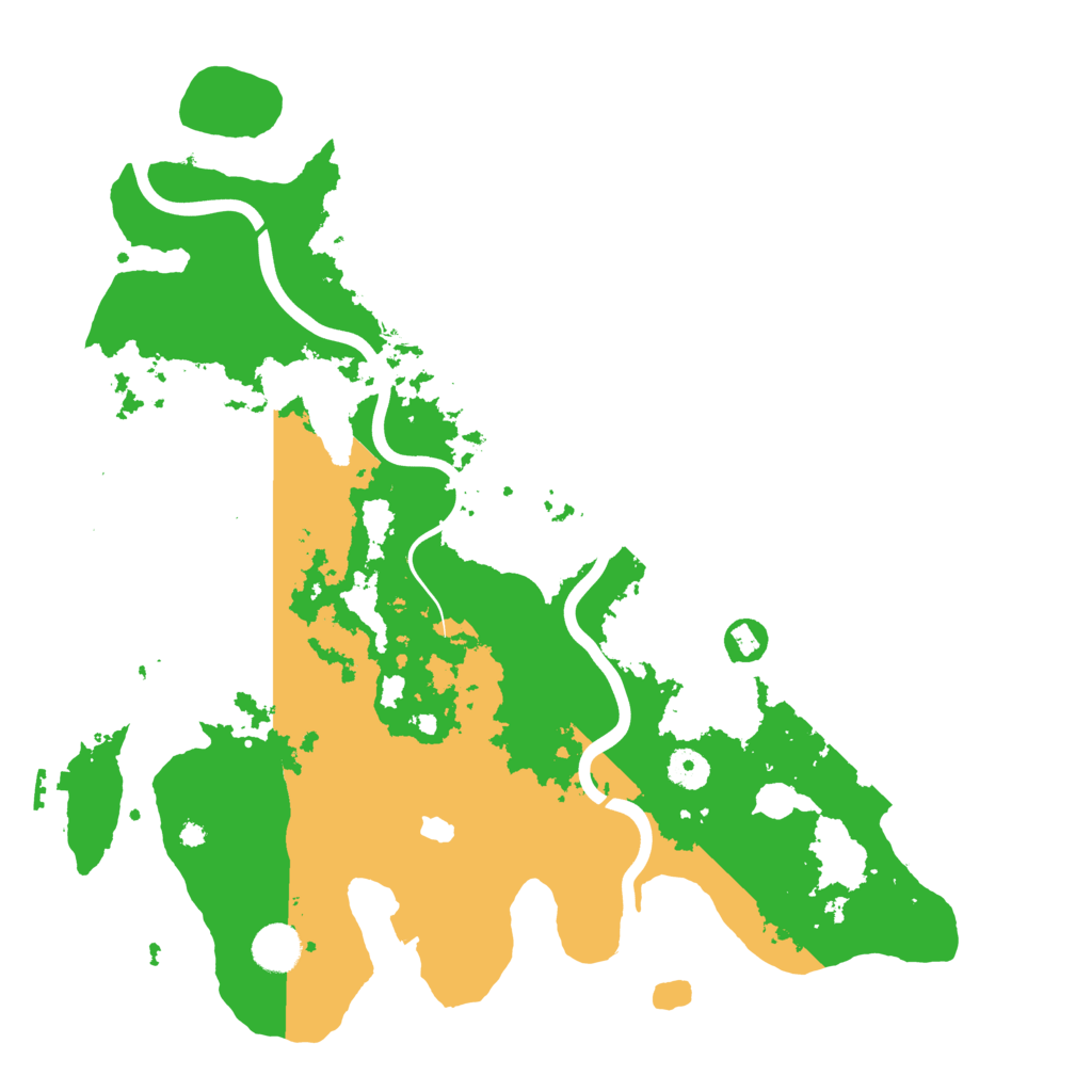 Biome Rust Map: Procedural Map, Size: 4000, Seed: 80528