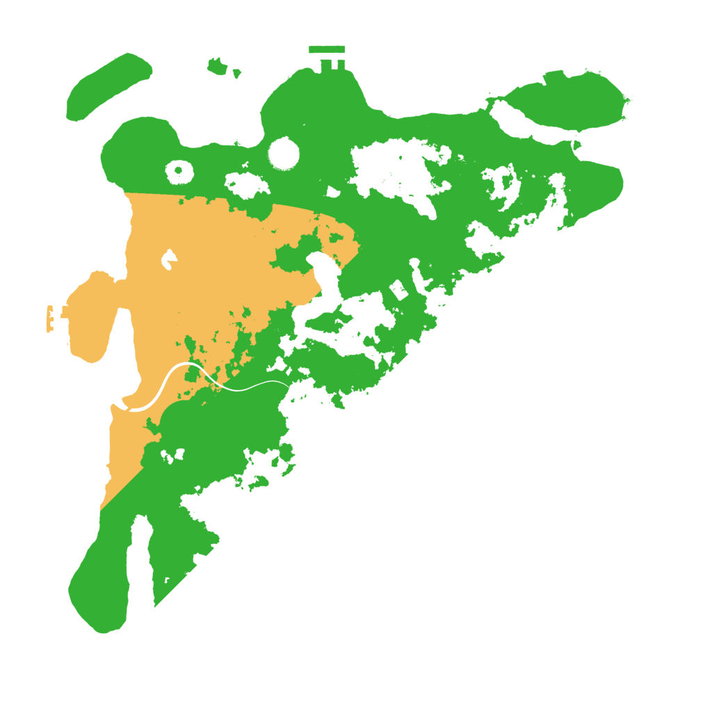 Biome Rust Map: Procedural Map, Size: 4000, Seed: 12000