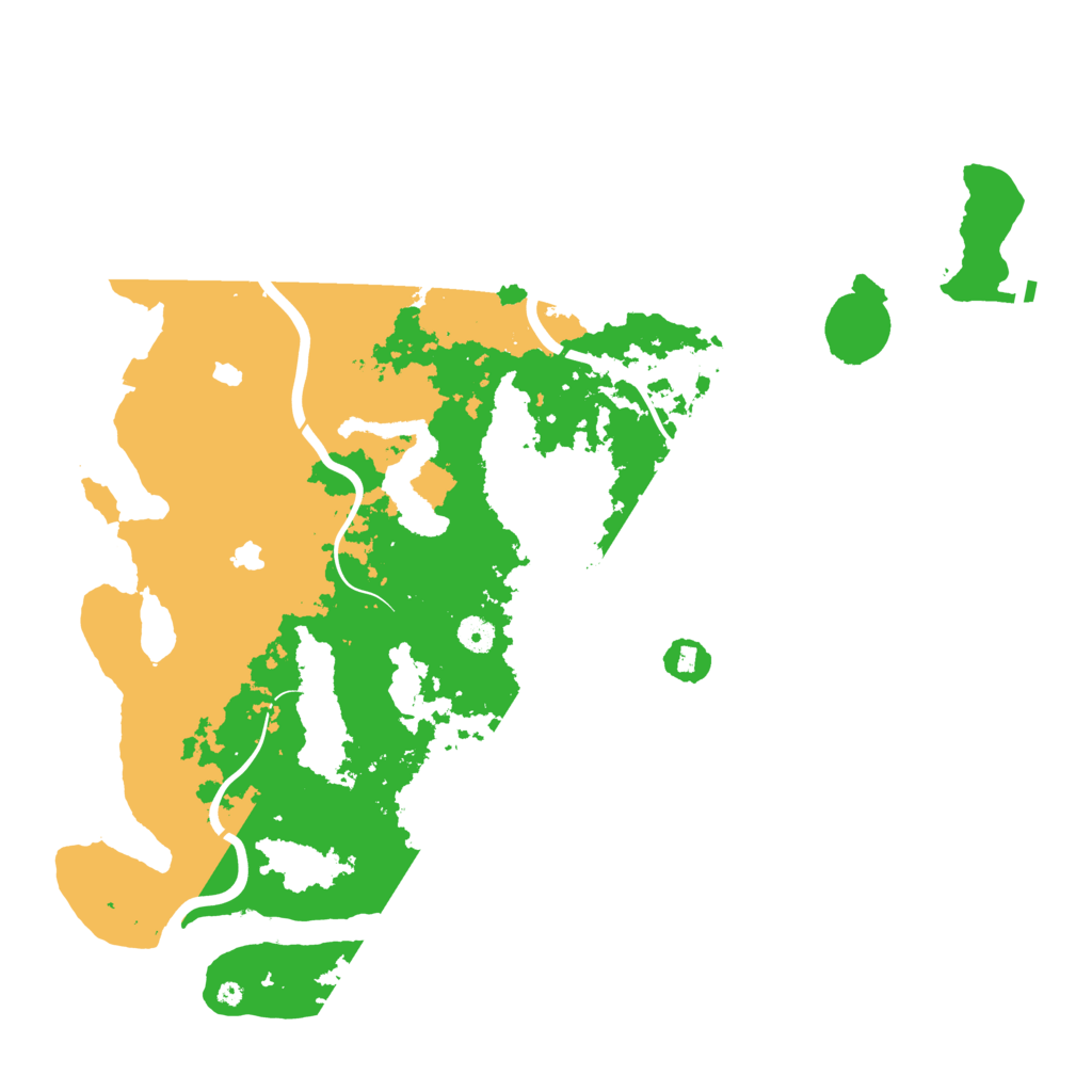 Biome Rust Map: Procedural Map, Size: 4500, Seed: 19
