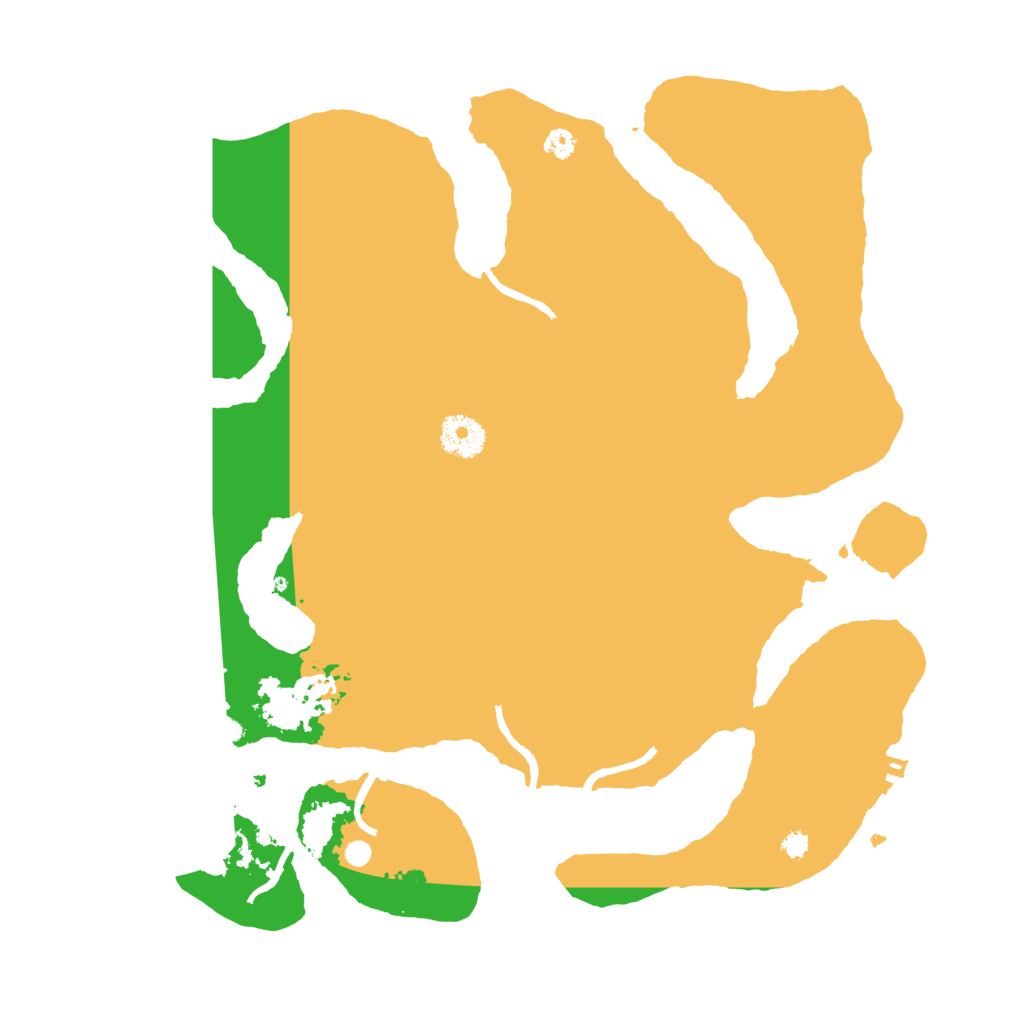 Biome Rust Map: Procedural Map, Size: 3500, Seed: 1312929514