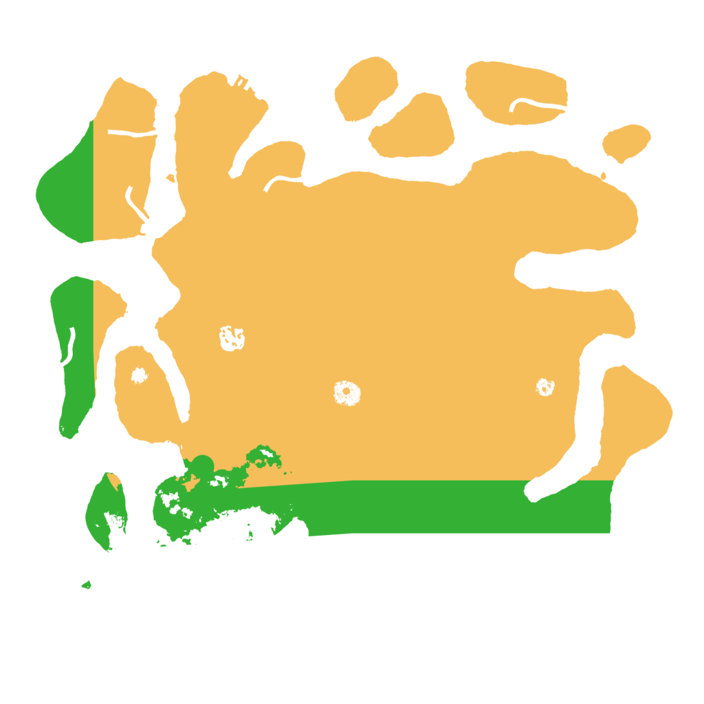 Biome Rust Map: Procedural Map, Size: 4000, Seed: 128762