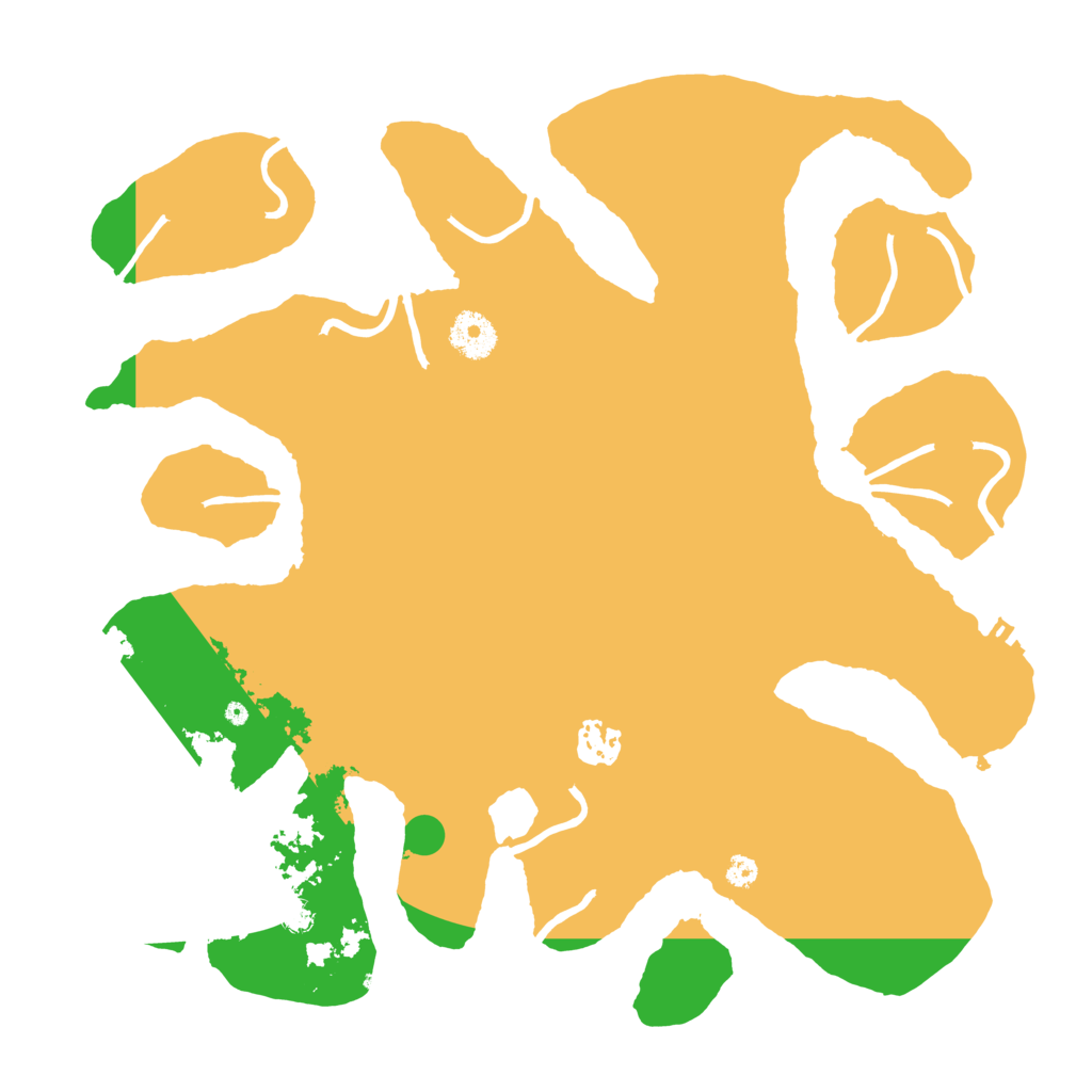 Biome Rust Map: Procedural Map, Size: 3550, Seed: 946488