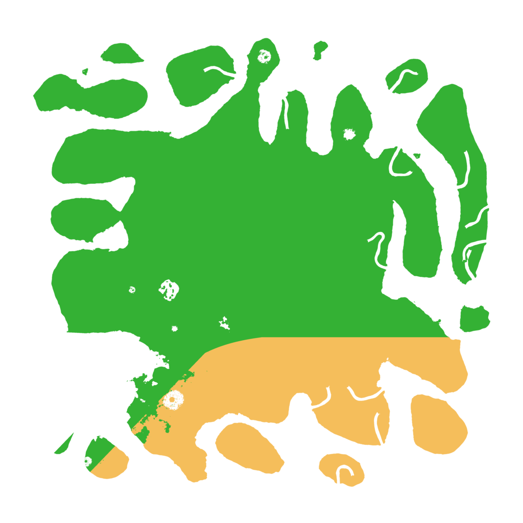 Biome Rust Map: Procedural Map, Size: 4000, Seed: 58365