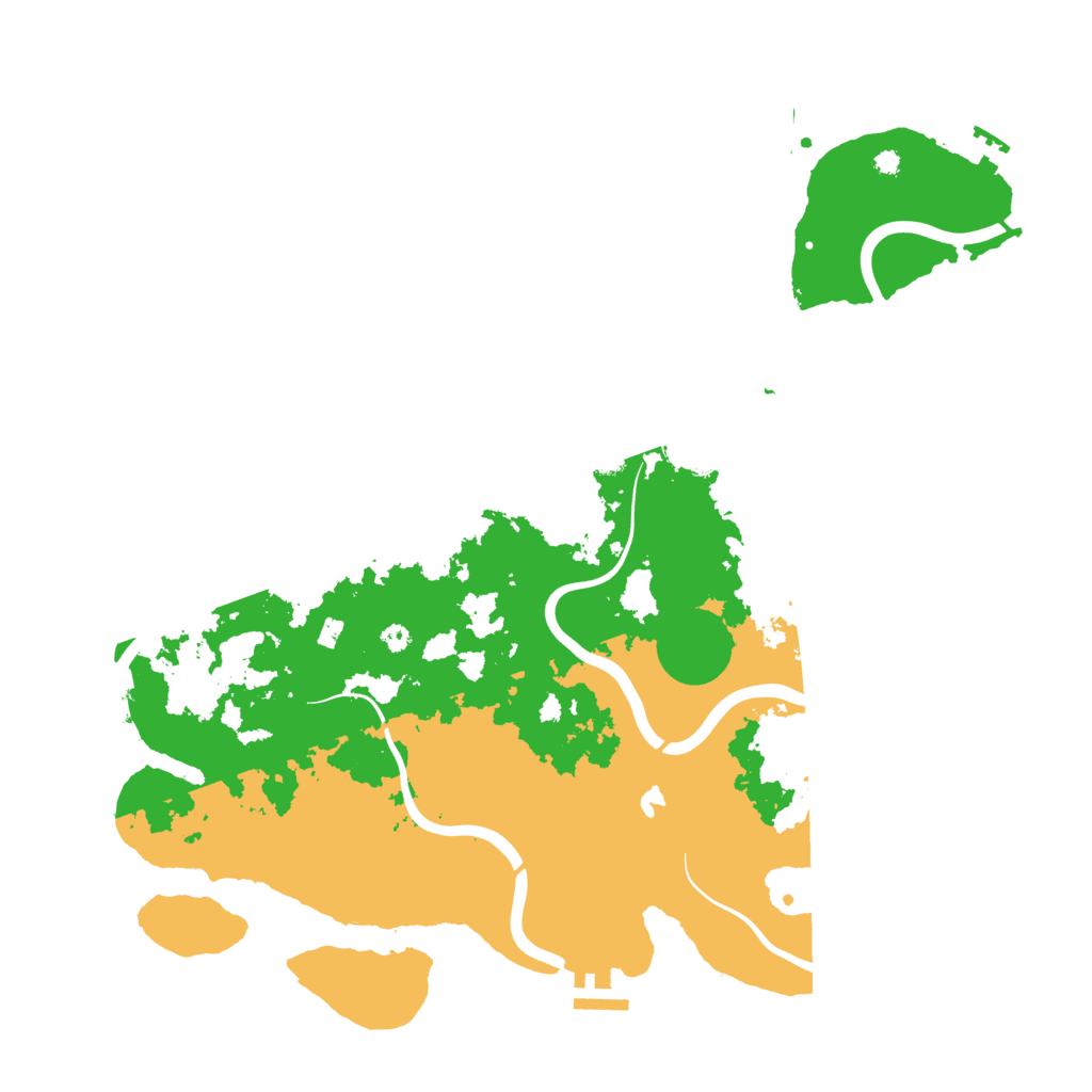Biome Rust Map: Procedural Map, Size: 4000, Seed: 3842532