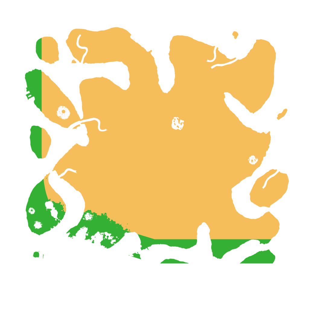 Biome Rust Map: Procedural Map, Size: 3600, Seed: 31331