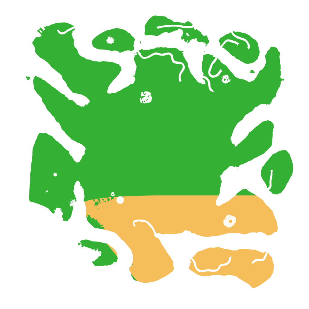 Biome Rust Map: Procedural Map, Size: 3750, Seed: 848843923