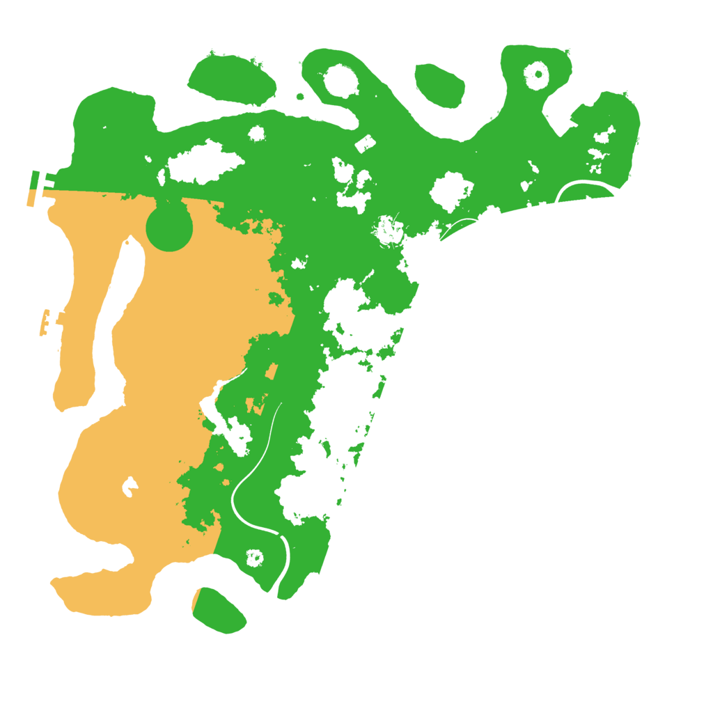 Biome Rust Map: Procedural Map, Size: 4000, Seed: 65465
