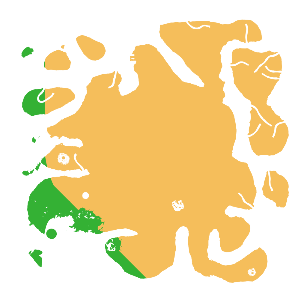 Biome Rust Map: Procedural Map, Size: 4000, Seed: 9157