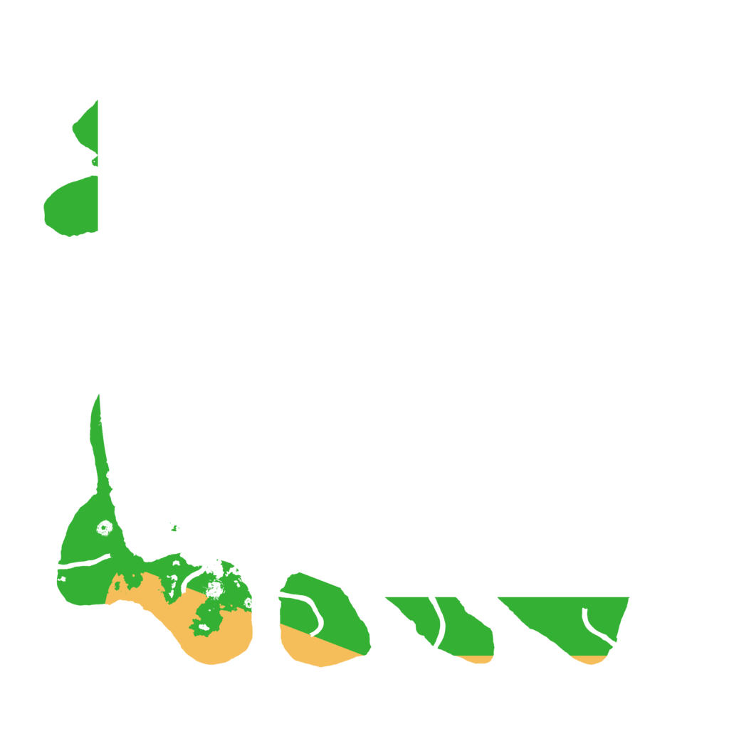 Biome Rust Map: Procedural Map, Size: 3550, Seed: 257629