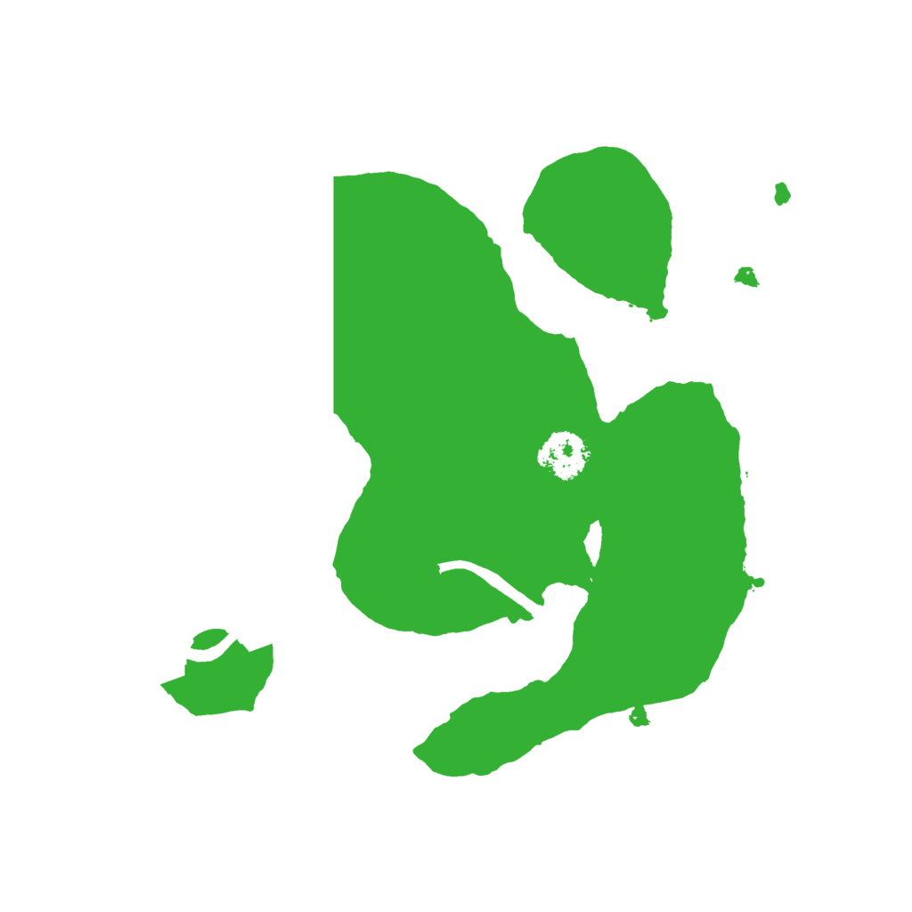 Biome Rust Map: Procedural Map, Size: 2000, Seed: 3885