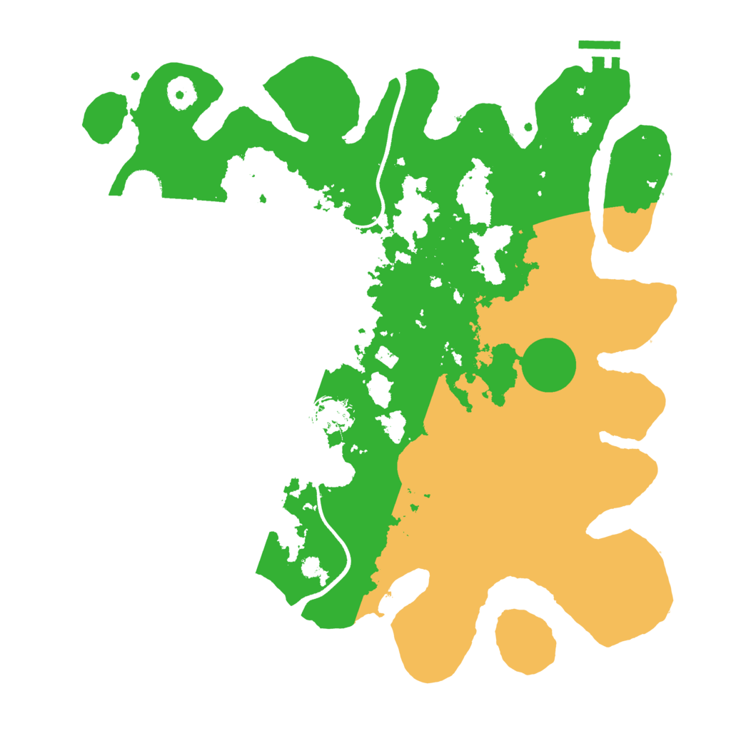 Biome Rust Map: Procedural Map, Size: 3550, Seed: 352034