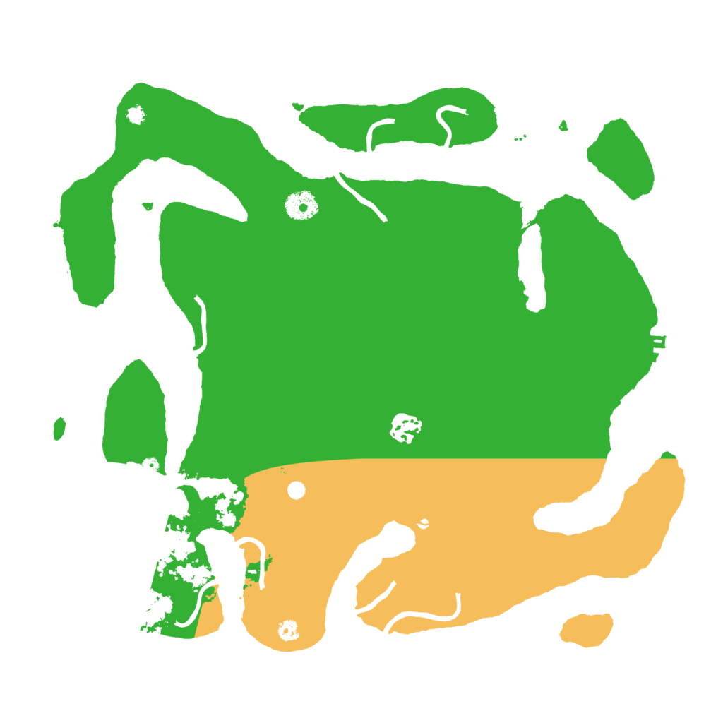 Biome Rust Map: Procedural Map, Size: 3550, Seed: 402701