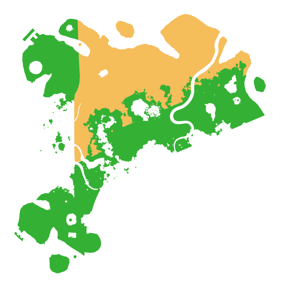 Biome Rust Map: Procedural Map, Size: 4000, Seed: 52568635