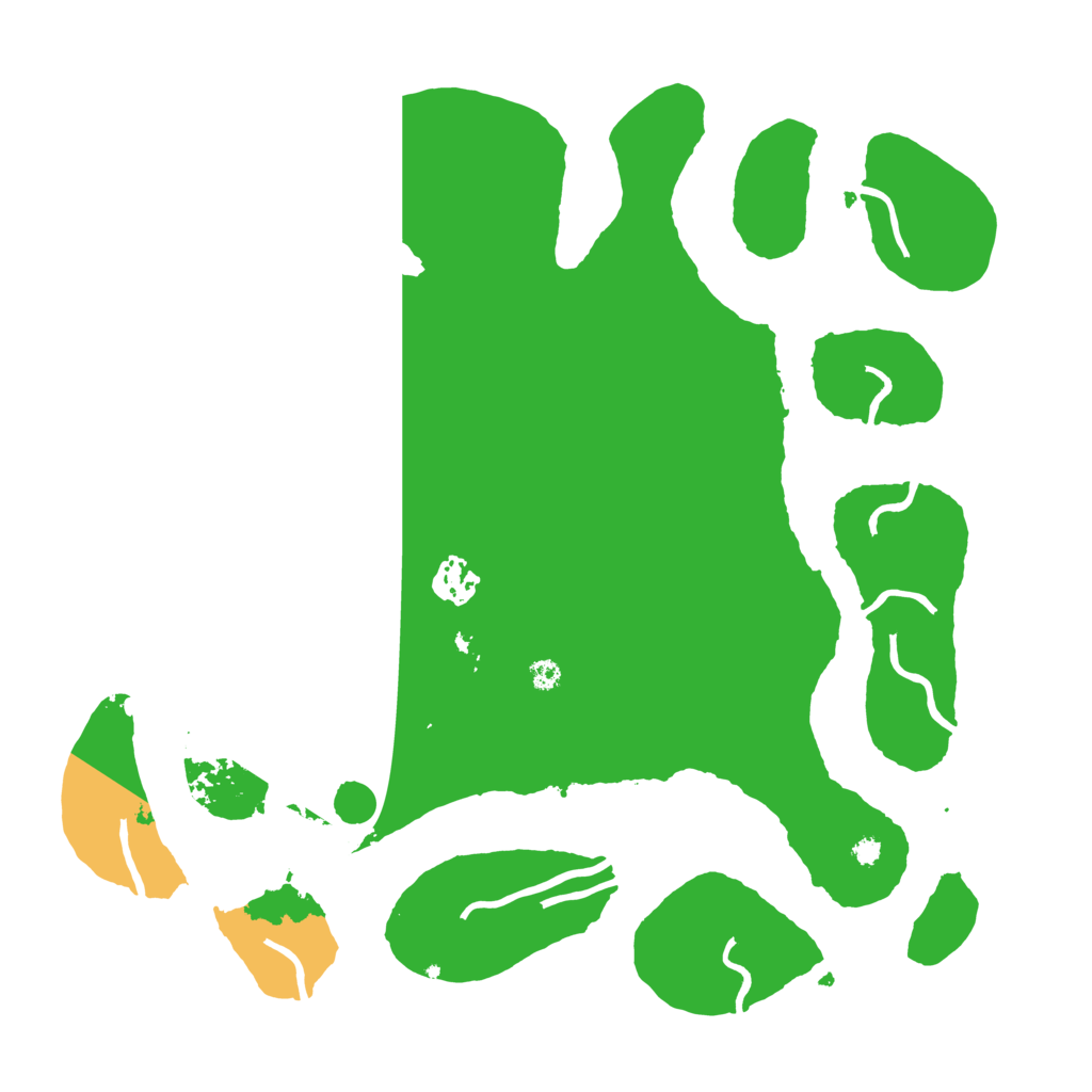 Biome Rust Map: Procedural Map, Size: 3550, Seed: 893355