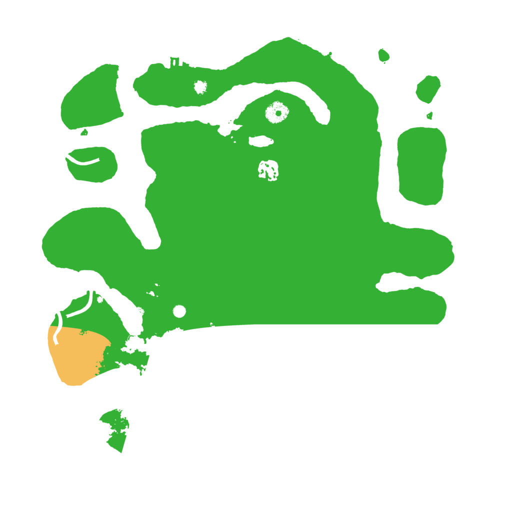 Biome Rust Map: Procedural Map, Size: 3550, Seed: 43731