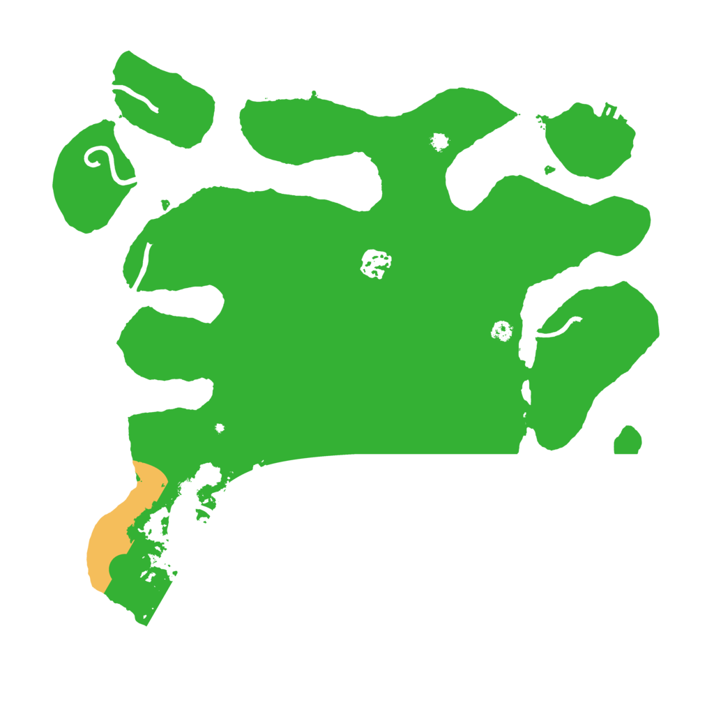 Biome Rust Map: Procedural Map, Size: 3550, Seed: 259745