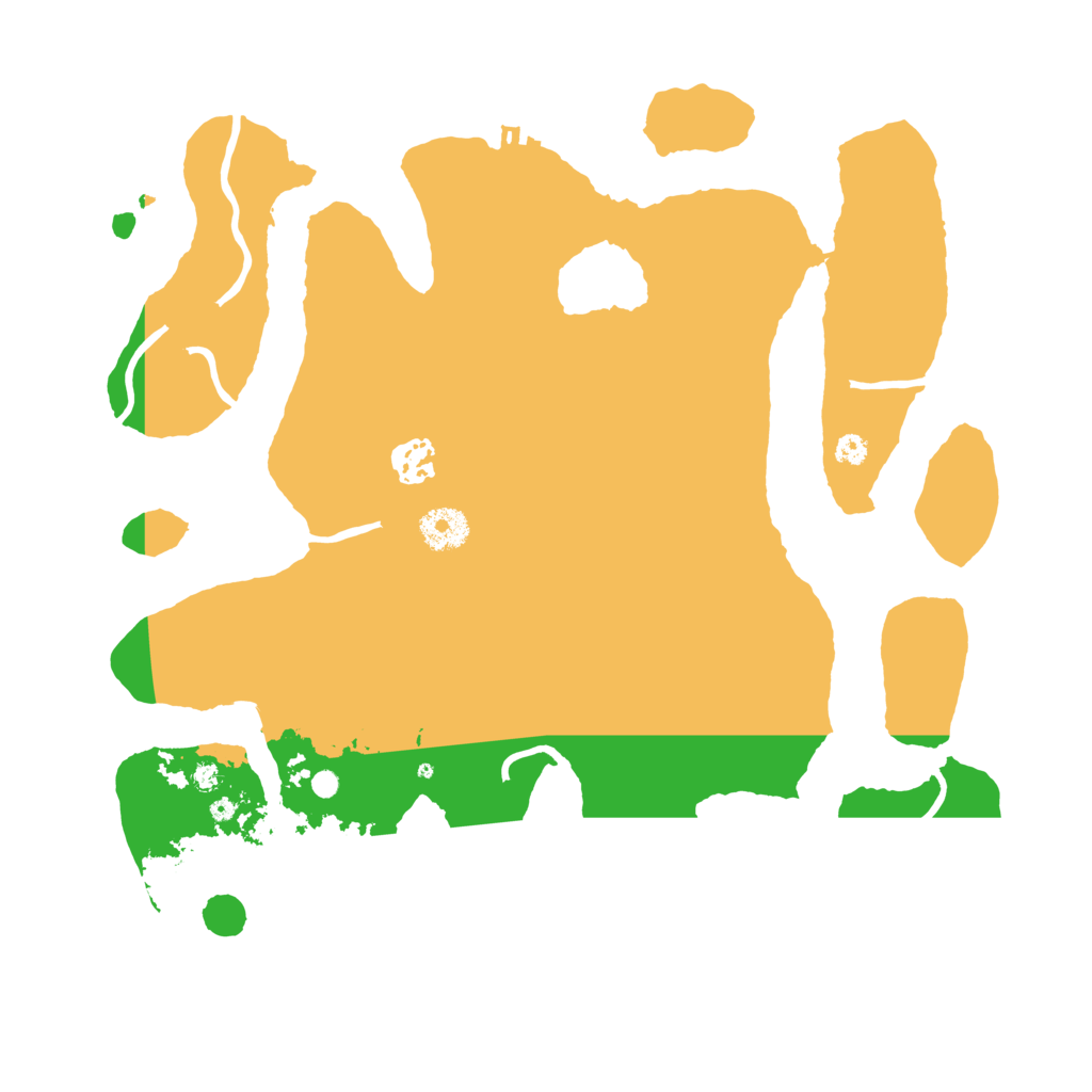 Biome Rust Map: Procedural Map, Size: 3550, Seed: 379873