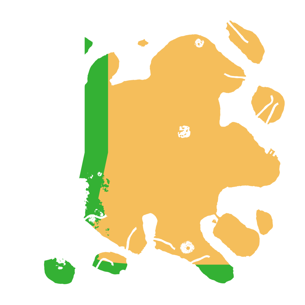 Biome Rust Map: Procedural Map, Size: 3550, Seed: 290647