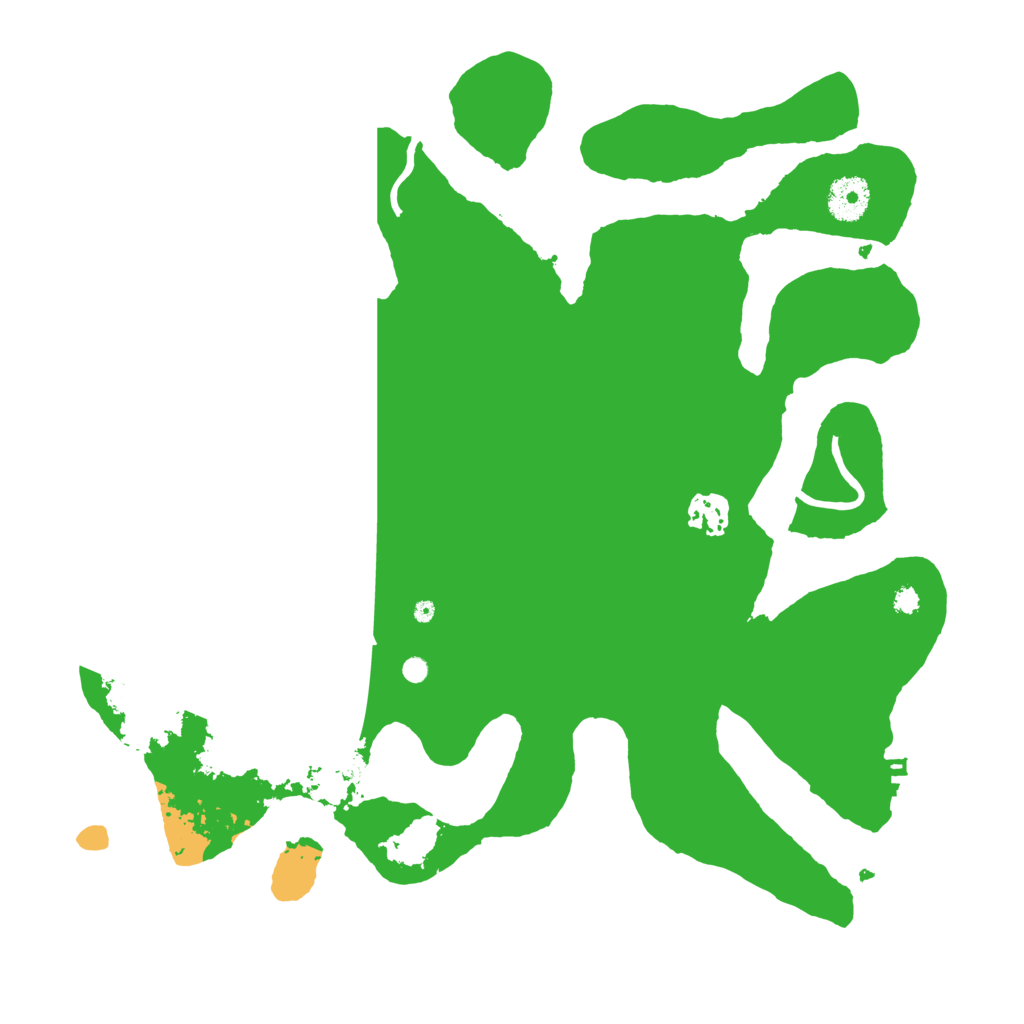 Biome Rust Map: Procedural Map, Size: 3550, Seed: 593539