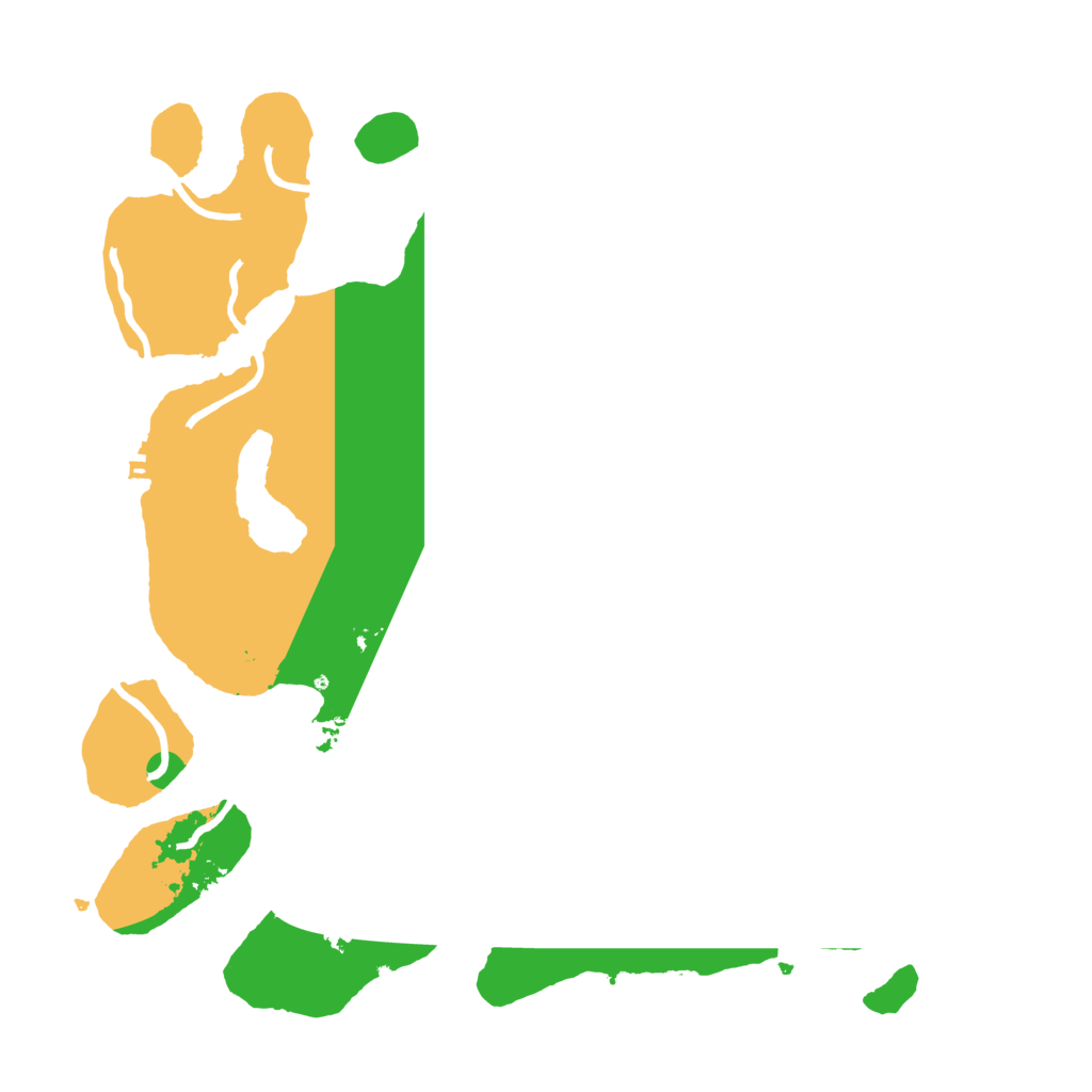 Biome Rust Map: Procedural Map, Size: 3800, Seed: 1105256793