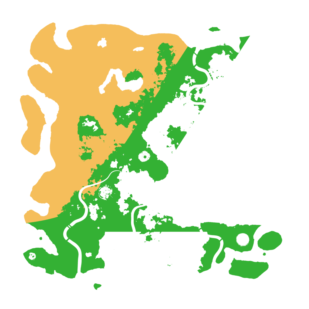 Biome Rust Map: Procedural Map, Size: 4250, Seed: 1222520214