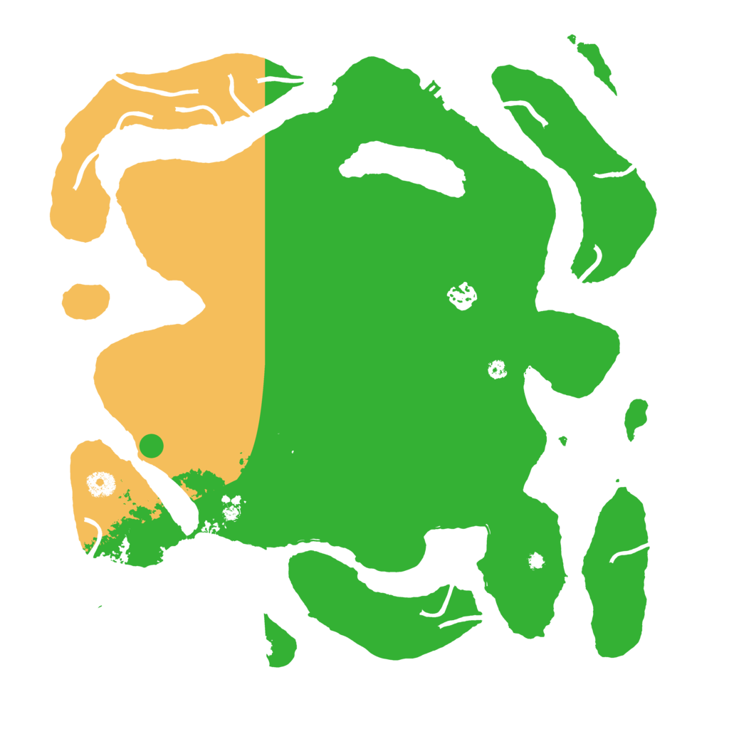 Biome Rust Map: Procedural Map, Size: 4000, Seed: 79621440