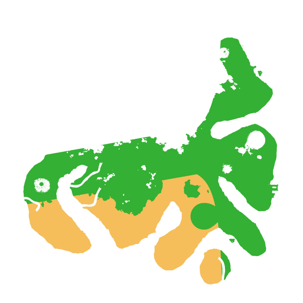 Biome Rust Map: Procedural Map, Size: 3000, Seed: 1869130872