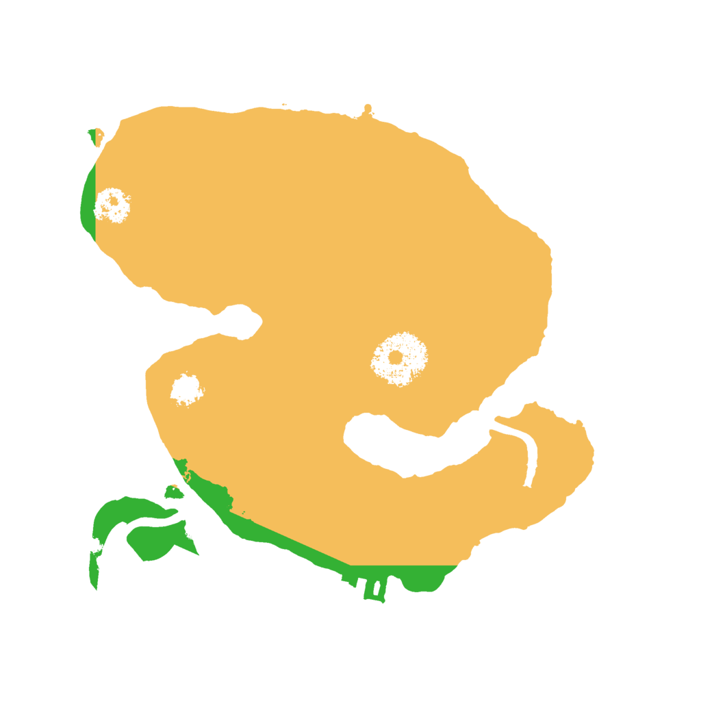 Biome Rust Map: Procedural Map, Size: 2000, Seed: 1083488158