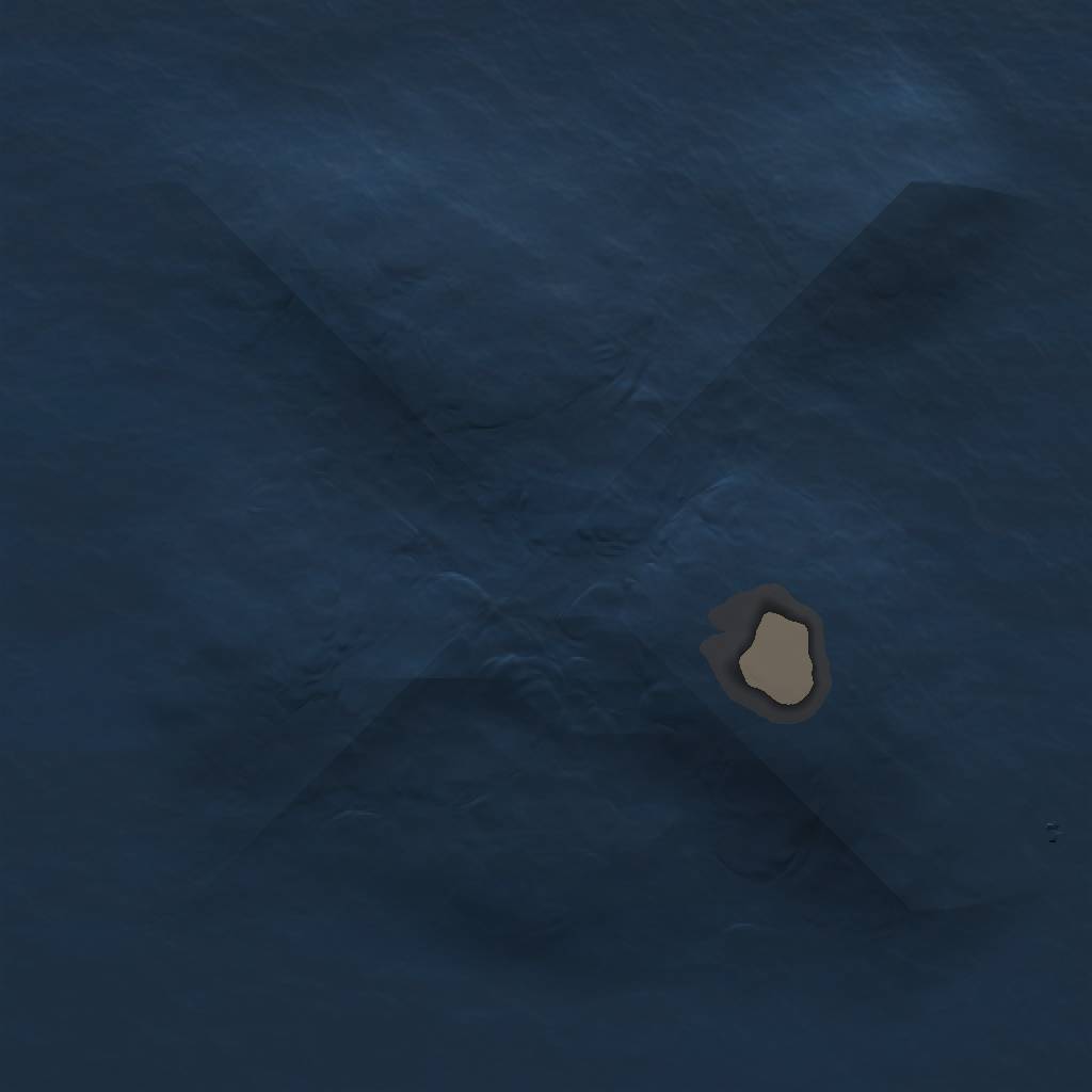 Rust Map: Procedural Map, Size: 1000, Seed: 123456789, 3 Monuments