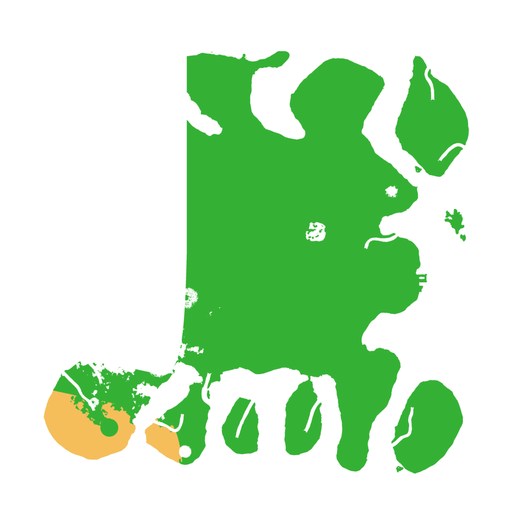 Biome Rust Map: Procedural Map, Size: 3750, Seed: 41402026