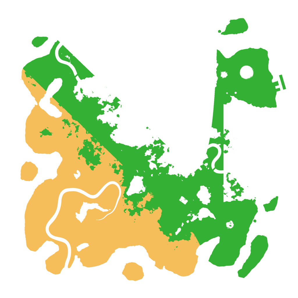 Biome Rust Map: Procedural Map, Size: 4000, Seed: 665785