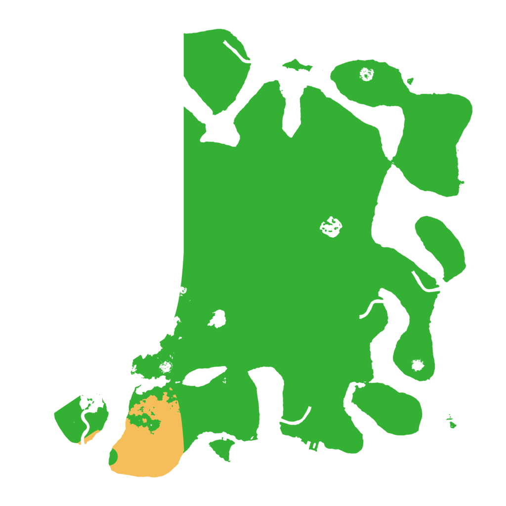 Biome Rust Map: Procedural Map, Size: 3750, Seed: 737940421