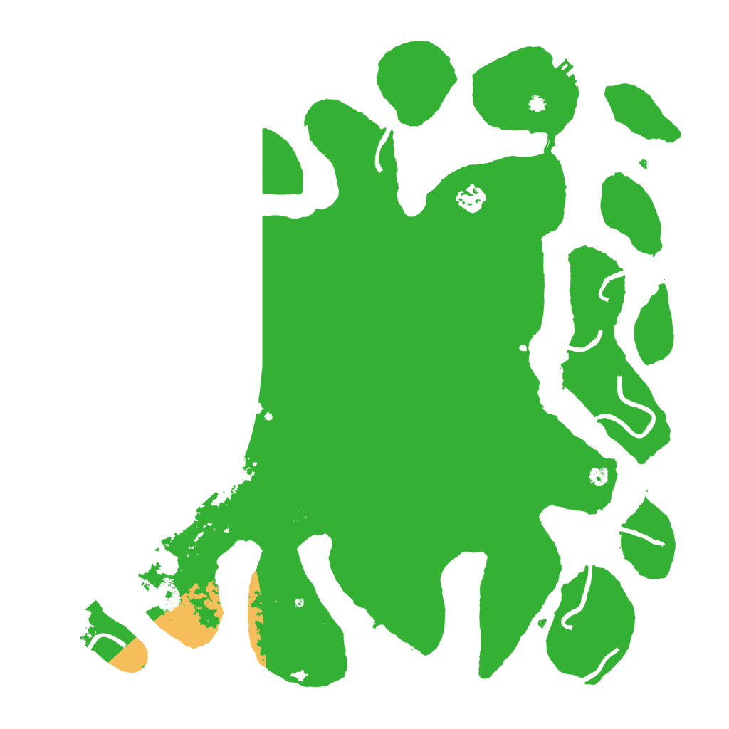 Biome Rust Map: Procedural Map, Size: 4000, Seed: 517158