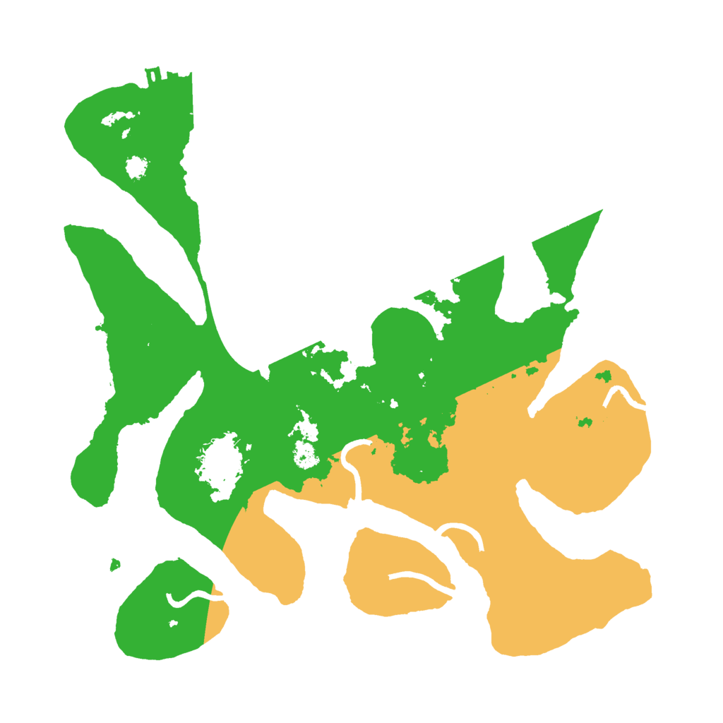 Biome Rust Map: Procedural Map, Size: 3000, Seed: 2432688