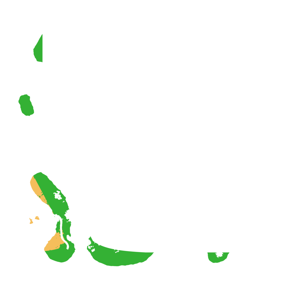 Biome Rust Map: Procedural Map, Size: 3500, Seed: 614