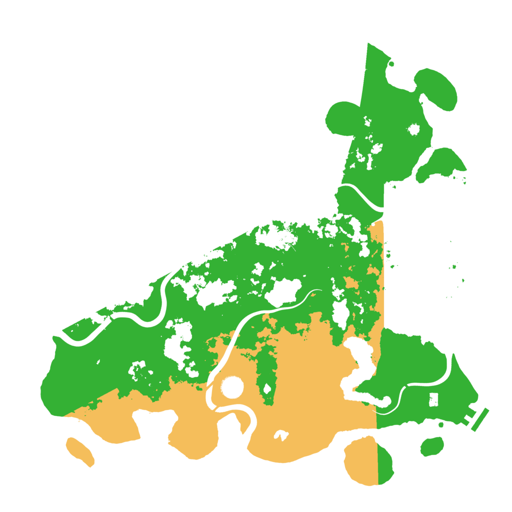 Biome Rust Map: Procedural Map, Size: 4000, Seed: 1226713749