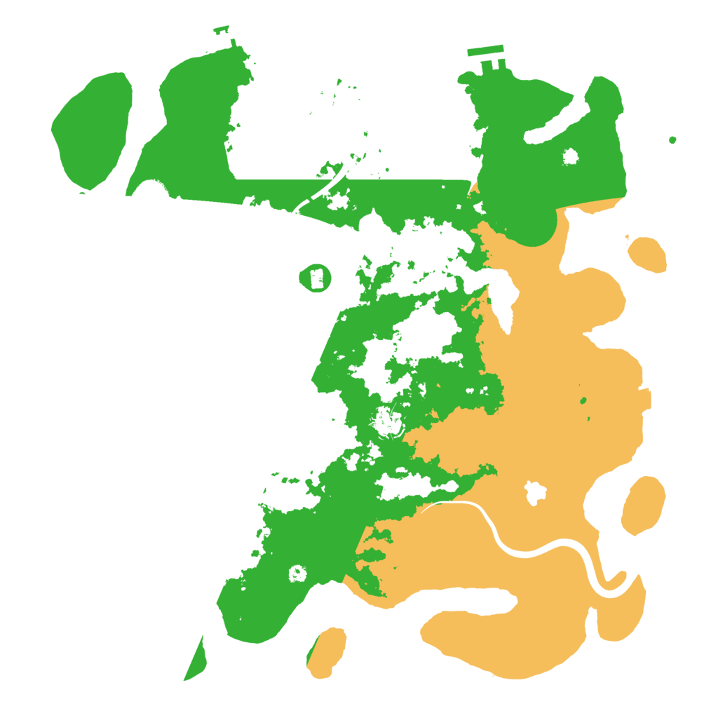 Biome Rust Map: Procedural Map, Size: 4000, Seed: 223