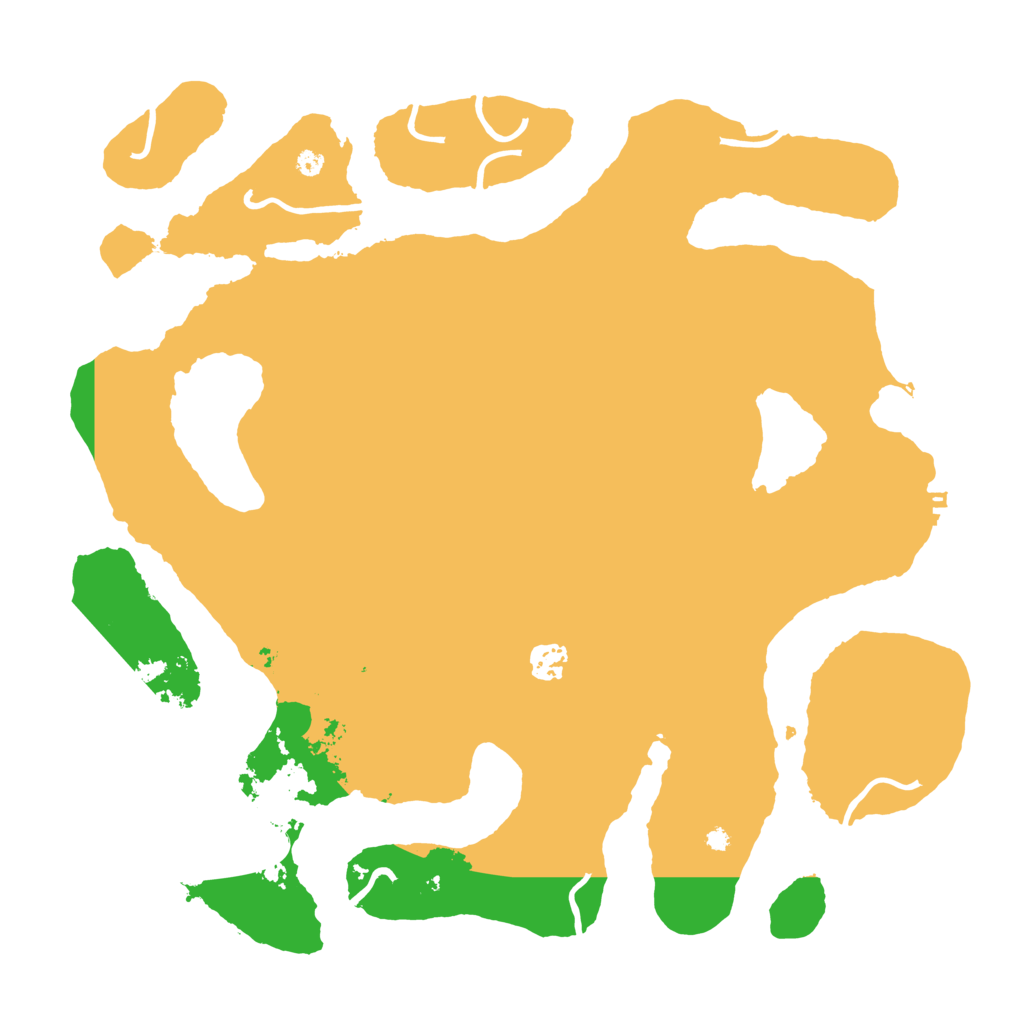 Biome Rust Map: Procedural Map, Size: 4000, Seed: 996016