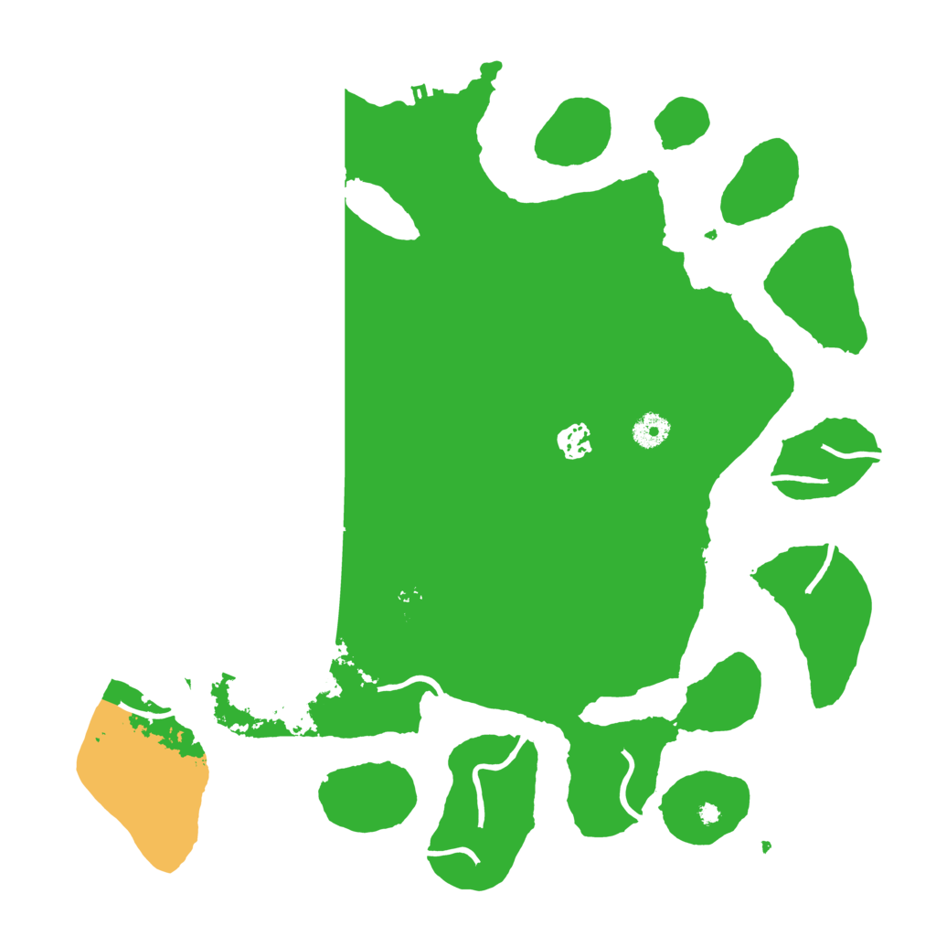 Biome Rust Map: Procedural Map, Size: 4000, Seed: 55663322