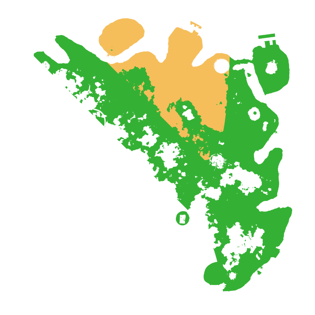 Biome Rust Map: Procedural Map, Size: 3800, Seed: 54542121